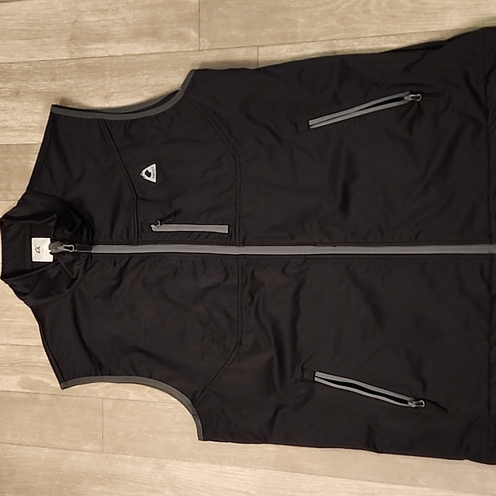 Mens Black Outdoor Vest